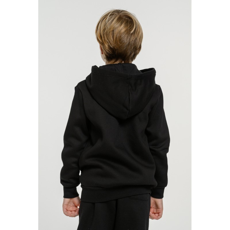 BodyTalk Παιδική ζακέτα με κουκούλα μαύρη BodyTalk Παιδική ζακέτα με κουκούλα μαύρη