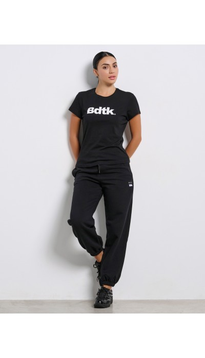 BodyTalk Γυναικεία κοντομάνικη μπλούζα μαύρη BodyTalk Γυναικεία κοντομάνικη μπλούζα μαύρη