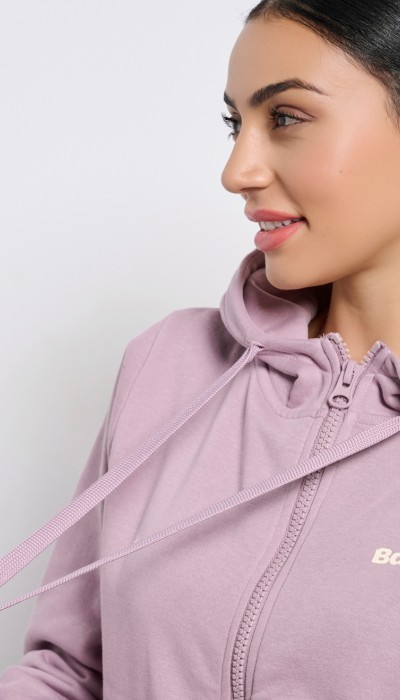 BodyTalk Γυναικεία ζακέτα φούτερ με κουκούλα 