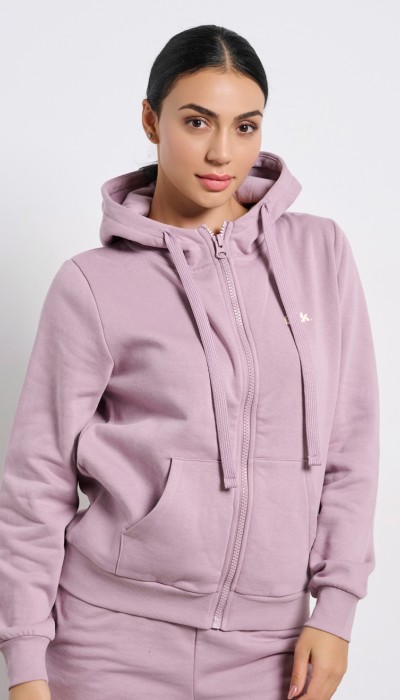 BodyTalk Γυναικεία ζακέτα φούτερ με κουκούλα 