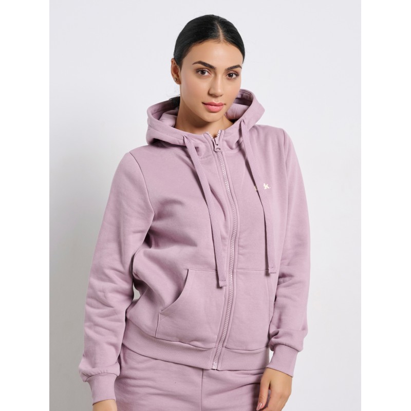 BodyTalk Γυναικεία ζακέτα φούτερ με κουκούλα 