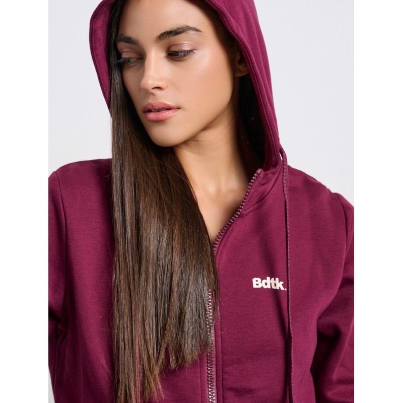 BodyTalk Γυναικεία ζακέτα φούτερ με κουκούλα 