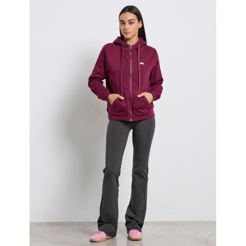 BodyTalk Γυναικεία ζακέτα φούτερ με κουκούλα 