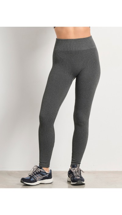 BodyTalk Γυναικείο ψηλόμεσο seamless κολάν με θερμική επένδυση γκρι BodyTalk Γυναικείο ψηλόμεσο seamless κολάν με θερμική επένδυση γκρι