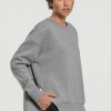 BodyTalk Γυναικεία φούτερ μπλούζα με φερμουάρ COMFY γκρι