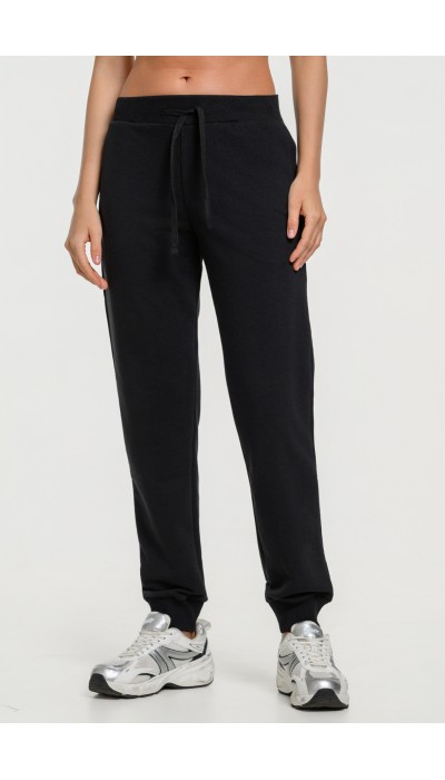 BodyTalk Γυναικεία αθλητική jogger φόρμα `PANTS ON GEN BETA` μαύρη