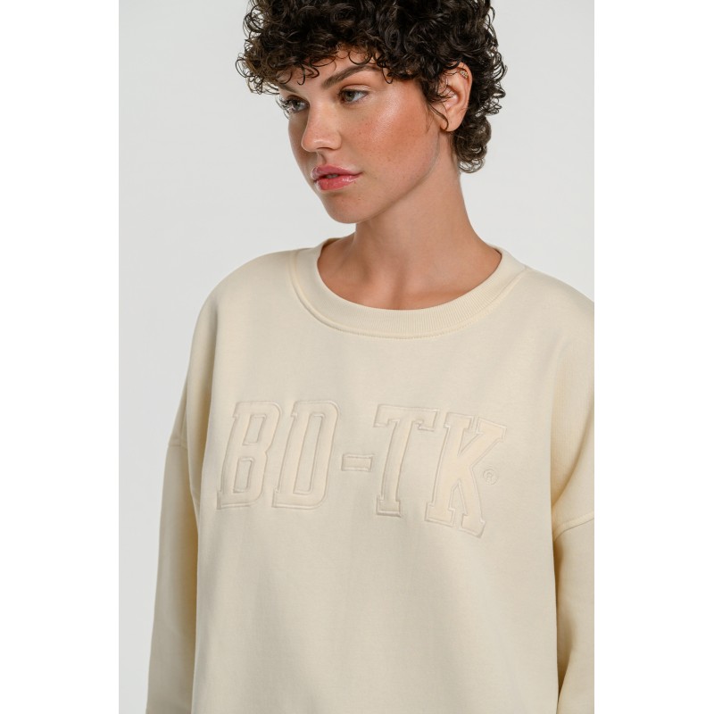 BodyTalk Γυναικεία μπλούζα "CAPITAL LOGO" εκρού BodyTalk Γυναικεία μπλούζα "CAPITAL LOGO" εκρού