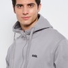 BodyTalk Ανδρική ζακέτα φούτερ με κουκούλα γκρι BodyTalk Ανδρική ζακέτα φούτερ με κουκούλα γκρι