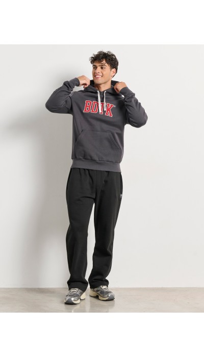 BodyTalk Ανδρική μπλούζα φούτερ με λαιμόκοψη γκρι