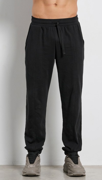 BodyTalk Ανδρικό jogger παντελόνι φόρμας"pants on gen beta" μαύρο
