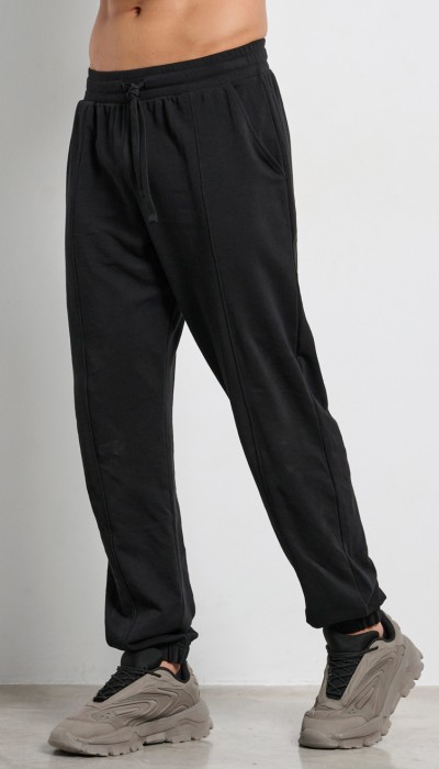 BodyTalk Ανδρικό jogger παντελόνι φόρμας"pants on gen beta" μαύρο