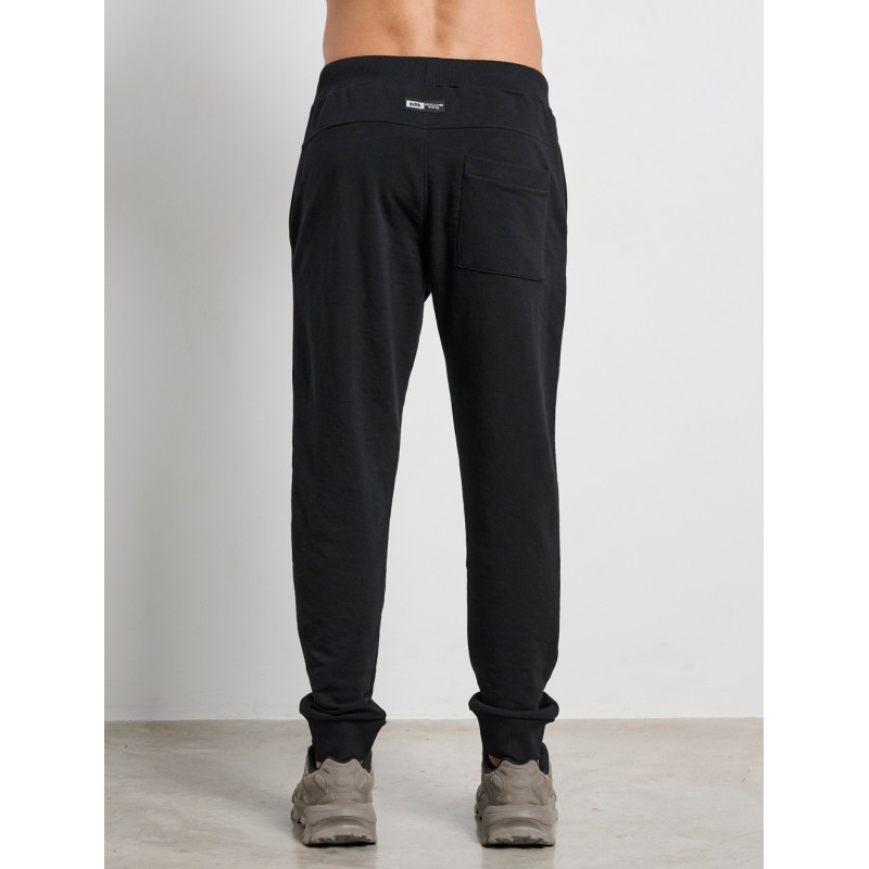 BodyTalk Ανδρικό jogger παντελόνι φόρμας μαύρο BodyTalk Ανδρικό jogger παντελόνι φόρμας μαύρο