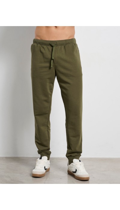 BodyTalk Ανδρικό jogger παντελόνι φόρμας χακί