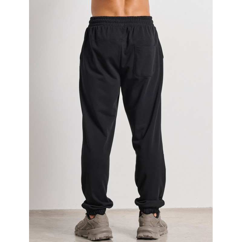 BodyTalk Ανδρικό jogger παντελόνι φόρμας "excel" μαύρο BodyTalk Ανδρικό jogger παντελόνι φόρμας "excel" μαύρο