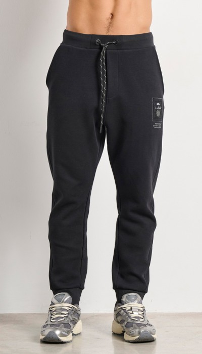 BodyTalk Ανδρικό jogger παντελόνι φόρμας μαύρο