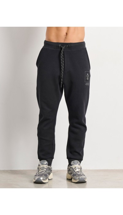 BodyTalk Ανδρικό jogger παντελόνι φόρμας μαύρο