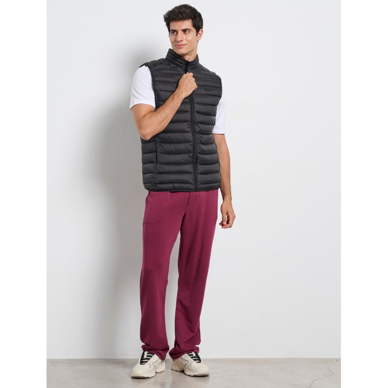 BodyTalk Ανδρικό αμάνικο μπουφάν μαύρο