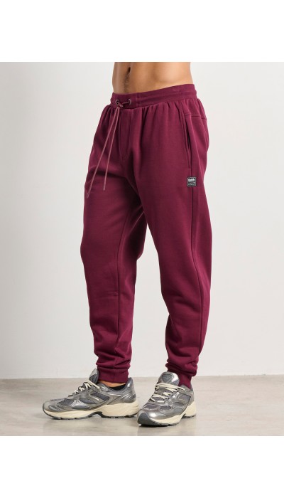 BodyTalk Ανδρικό παντελόνι jogger φόρμας φούτερ μπορντώ