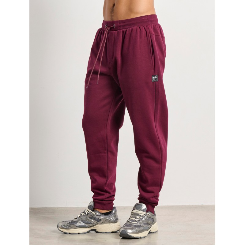BodyTalk Ανδρικό παντελόνι jogger φόρμας φούτερ μπορντώ BodyTalk Ανδρικό παντελόνι jogger φόρμας φούτερ μπορντώ