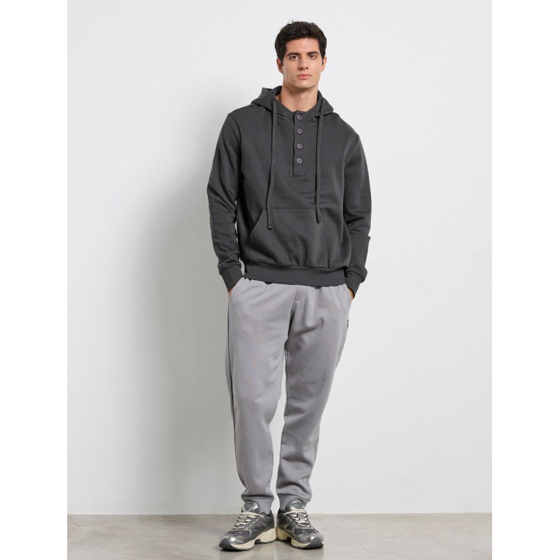 BodyTalk Ανδρικό παντελόνι jogger φόρμας φούτερ γκρι