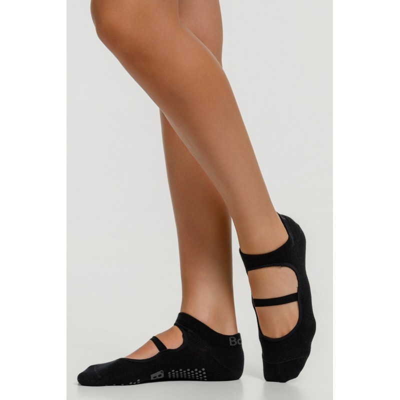 BodyTalk Κάλτσες αντιολισθητικές Yoga|Pilates βαμβακερές μαύρο