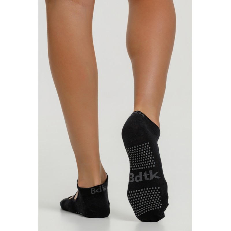 BodyTalk Κάλτσες αντιολισθητικές Yoga|Pilates βαμβακερές μαύρο
