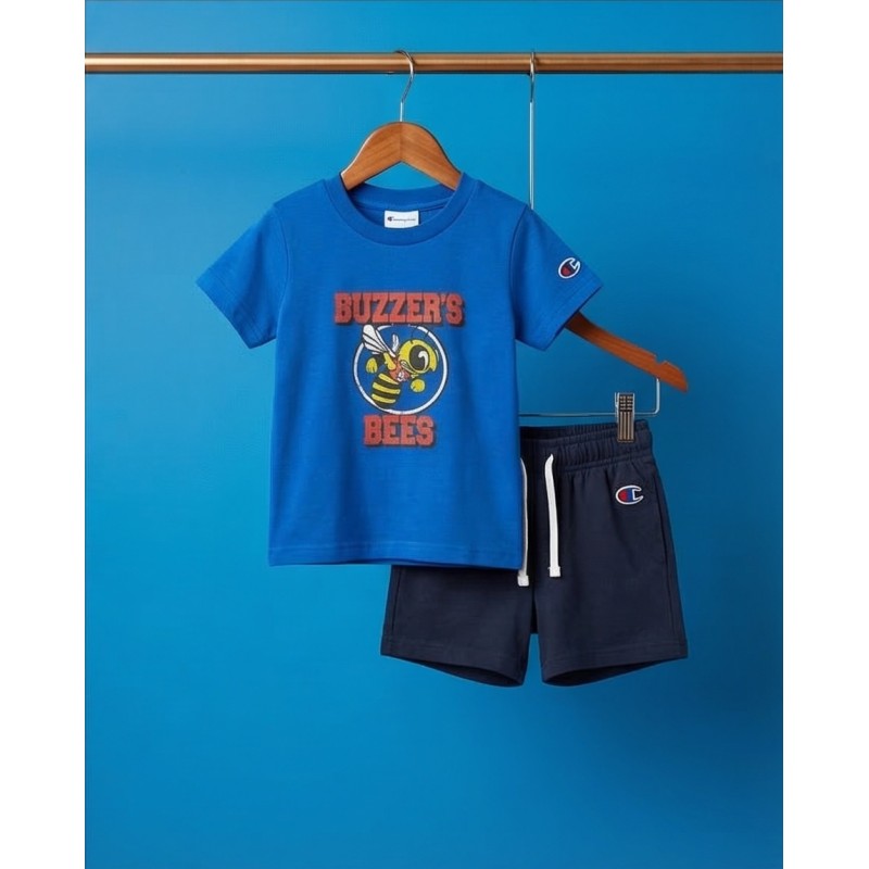 Champion Βρεφικό σετ για αγόρια 2τεμάχια μπλε