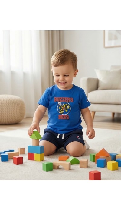 Champion Βρεφικό σετ για αγόρια 2τεμάχια μπλε