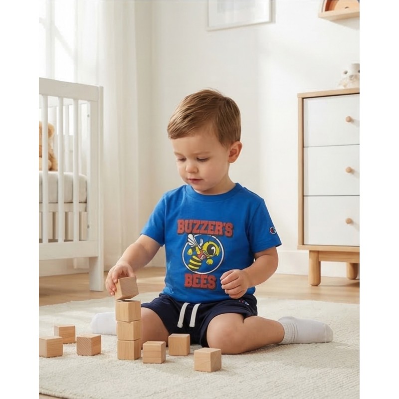 Champion Βρεφικό σετ για αγόρια 2τεμάχια μπλε