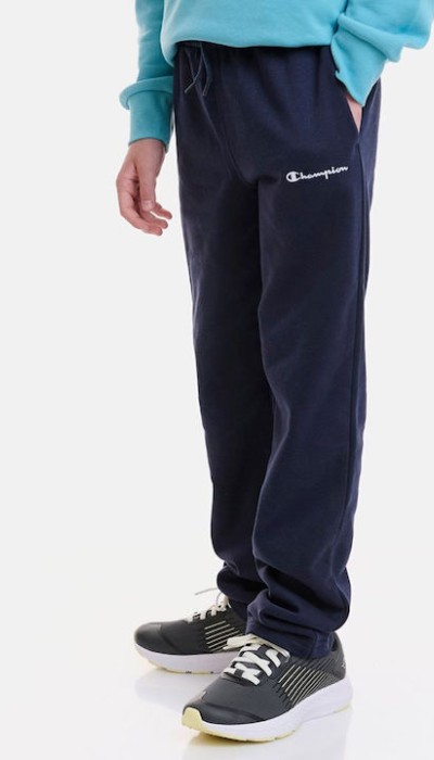Champion Παιδικό παντελόνι φόρμας μαύρο