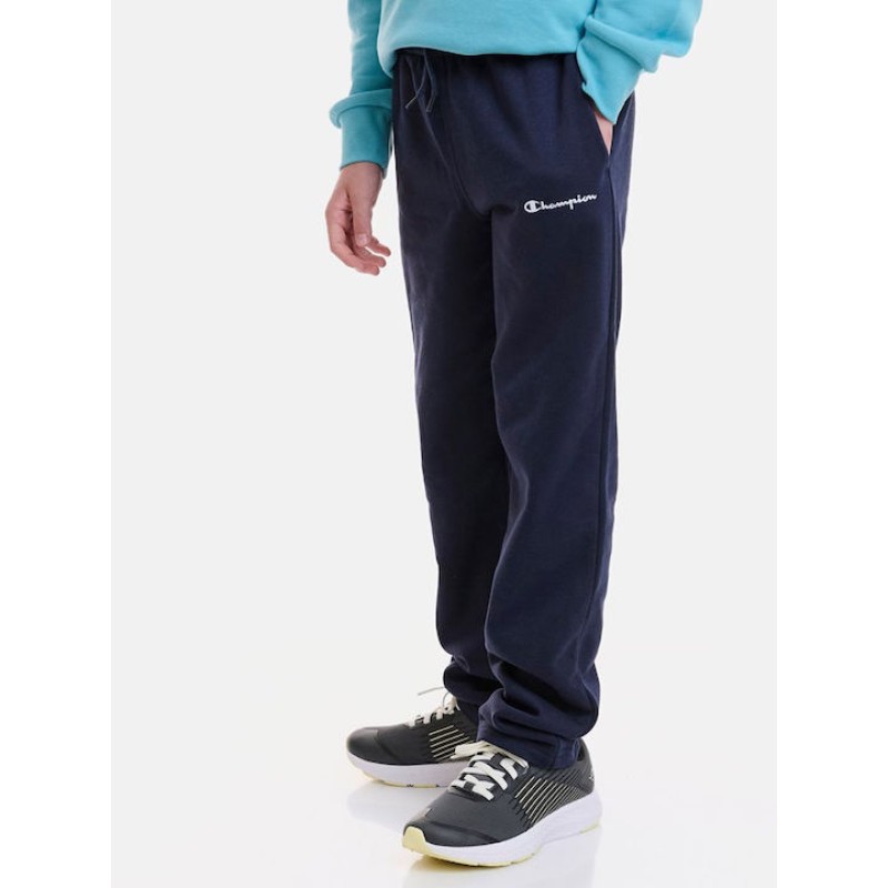 Champion Παιδικό παντελόνι φόρμας μαύρο