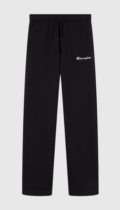 Champion Παιδικό παντελόνι φόρμας μαύρο