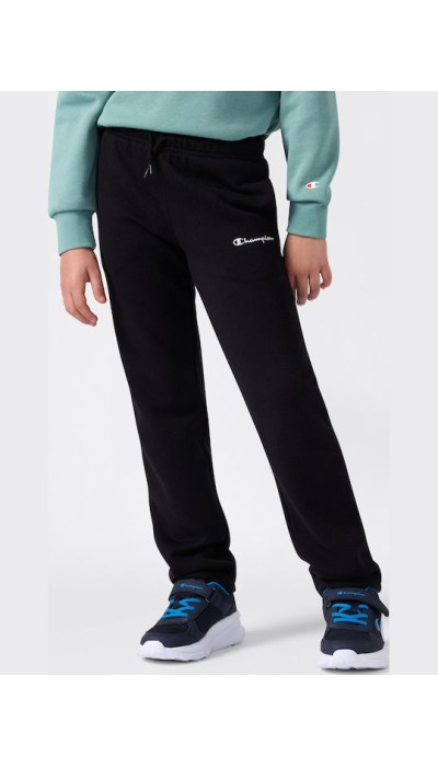 Champion Παιδικό παντελόνι φόρμας μαύρο