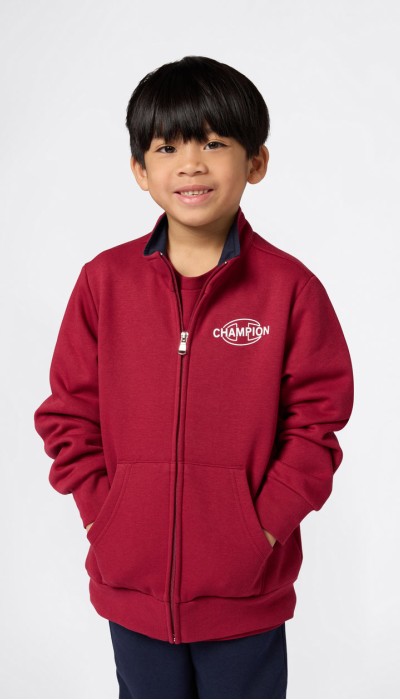 Champion Παιδικό σετ φόρμας φούτερ μπορντώ