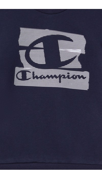 Champion Παιδικό σετ φόρμας φούτερ μπλε Champion Παιδικό σετ φόρμας φούτερ μπλε