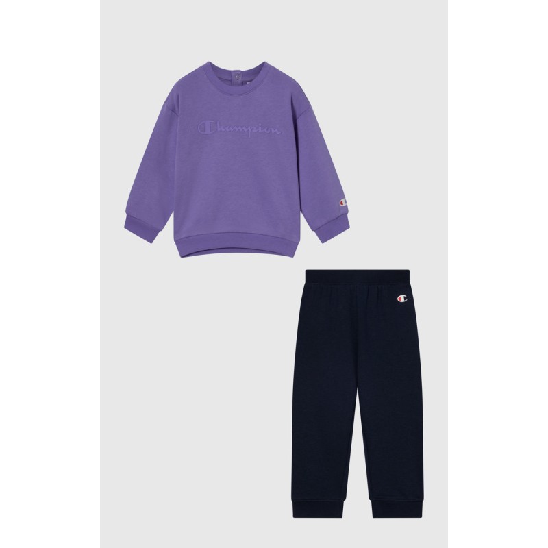 Champion Σετ φόρμες μπεμπέ μωβ