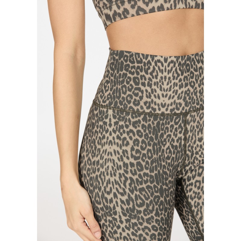 Athlecia Γυναικείο Ψηλόμεσο Κολάν Windia με  leopard print
