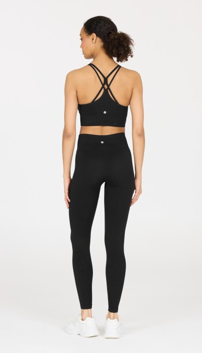 Athlecia Γυναικείο κολάν Nagar Seamless μαύρο