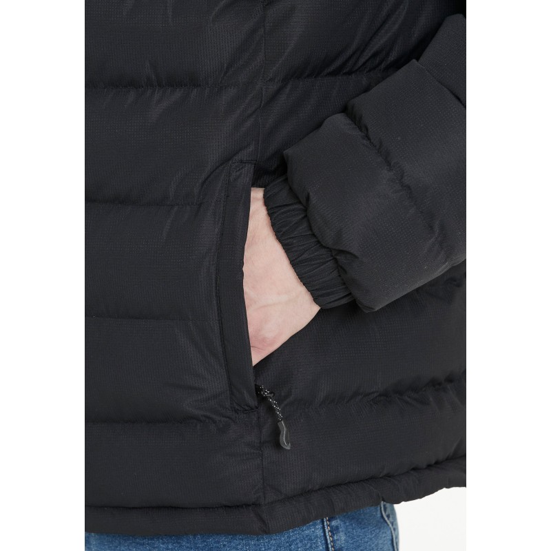 Whistler Ανδρικό μπουφάν με κουκούλα Carseno puff μαύρο Whistler Ανδρικό μπουφάν με κουκούλα Carseno puff μαύρο