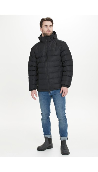 Whistler Ανδρικό μπουφάν με κουκούλα Carseno puff μαύρο Whistler Ανδρικό μπουφάν με κουκούλα Carseno puff μαύρο