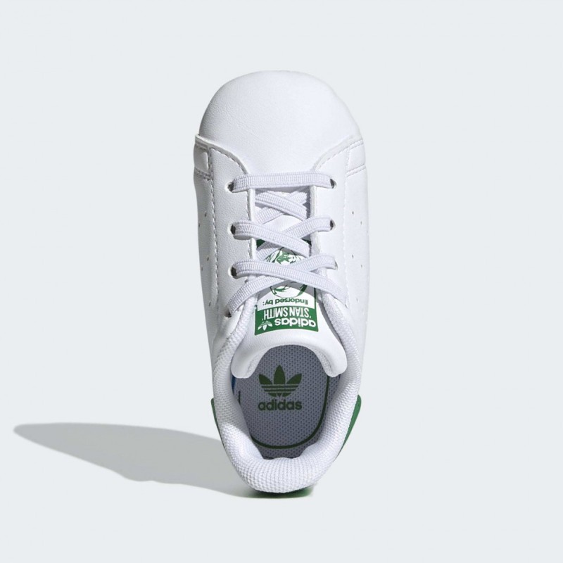 Adidas Βρεφικά παπούτσια αγκαλιάς Stan Smith άσπρα