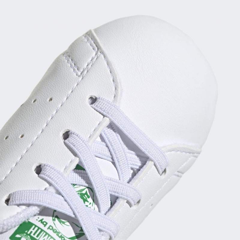 Adidas Βρεφικά παπούτσια αγκαλιάς Stan Smith άσπρα