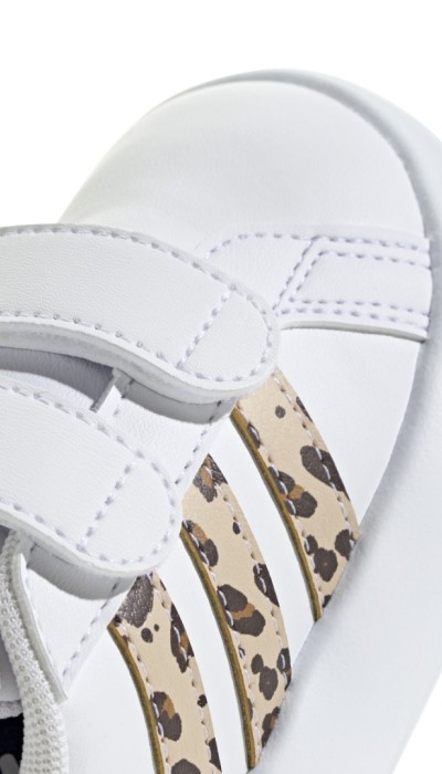 Adidas Παιδικά Sneakers Grand Court Άσπρα 