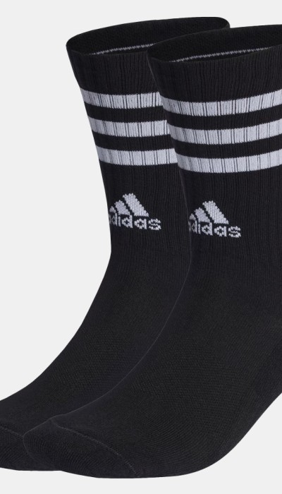 Adidas Unisex Κάλτσες 3stripes Μαύρες