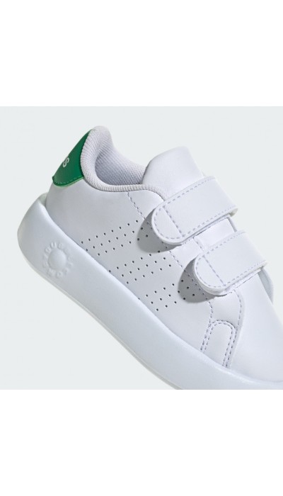 Adidas Παιδικά Sneakers Advantage Άσπρα 