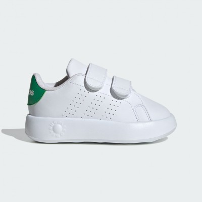 Adidas Παιδικά Sneakers Advantage Άσπρα 