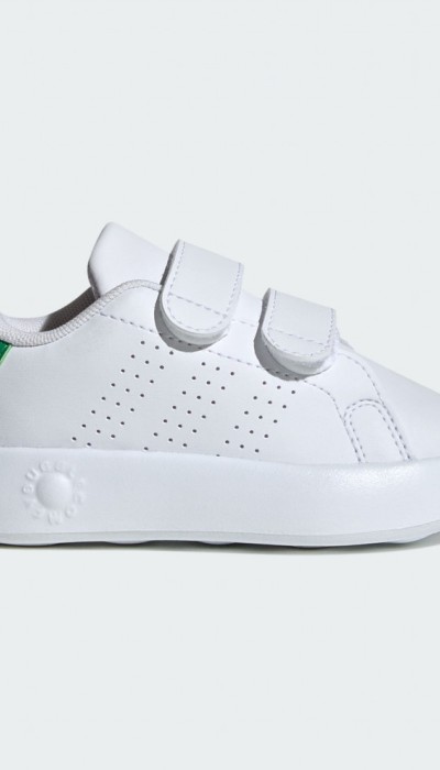 Adidas Παιδικά Sneakers Advantage Άσπρα 