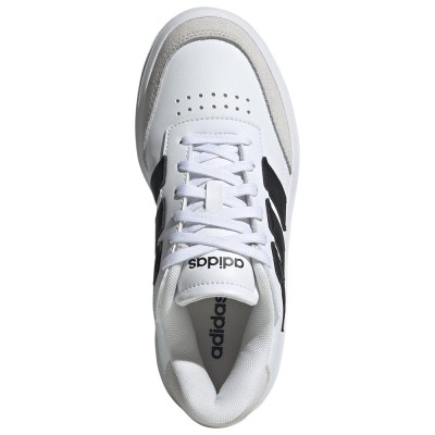 Adidas Unisex Αθλητικά Παπούτσια Sneakers Courtblock  Άσπρα