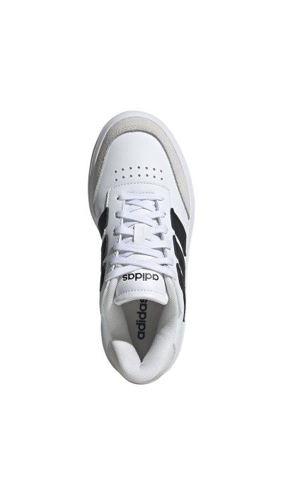 Adidas Unisex Αθλητικά Παπούτσια Sneakers Courtblock  Άσπρα