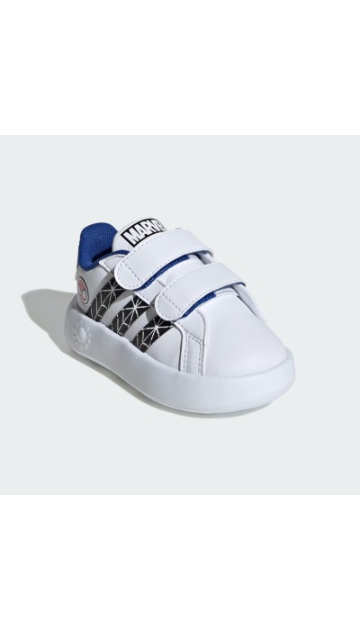 Adidas Παιδικά Sneakers Spiderman Grand Court Άσπρα 